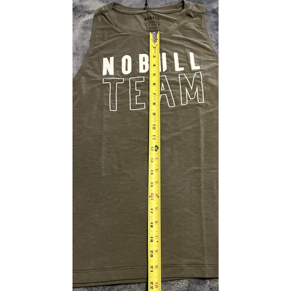 XL NOBULL TEAM Women’s Tank Green - Picture 4 of 6